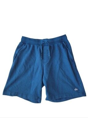 ALO Yoga Chill Shorts 7" in Azure Blue Large